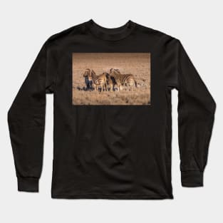 Zebras in Botswana Long Sleeve T-Shirt